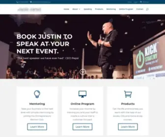 Justinherald.com(Justin Herald) Screenshot