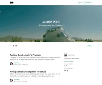 Justinkan.com(Justin) Screenshot