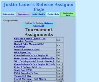 Justinlauer.net(Justin Lauer Assignments) Screenshot