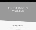 Justinmeister.com Screenshot