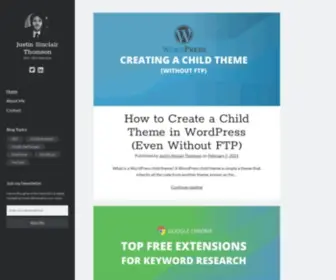 Justinsinclairthomson.com(Justin Sinclair Thomson) Screenshot