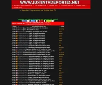 Justintvdeportes.net(Elitegol) Screenshot