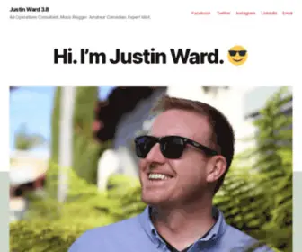 Justinward.org(Justin Ward 3.8) Screenshot