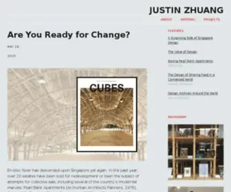 Justinzhuang.com(Justin Zhuang) Screenshot