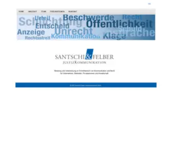 Justizkommunikation.ch(Justizöffentlichkeit) Screenshot