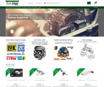 Justjagsuk.com(The premier online retailer of Jaguar parts and spares in the UK) Screenshot