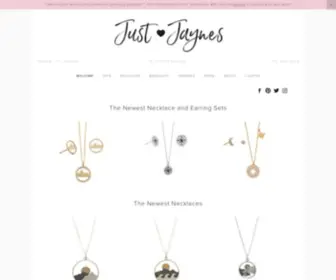 Justjaynes.com(Sterling Silver Jewelry) Screenshot