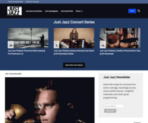 Justjazz.tv(Just Jazz) Screenshot