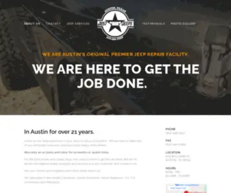 Justjeepsaustin.com(JUST JEEPS) Screenshot