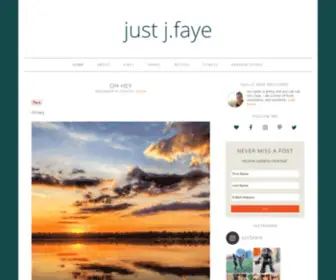 JustjFaye.com(Just J.Faye) Screenshot