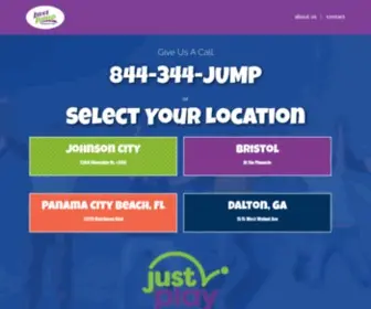 Justjump.com(Just Jump Trampoline Park) Screenshot