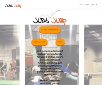 Justjumpwa.com.au(Just Jump WA) Screenshot