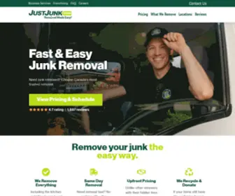 Justjunk.com(JUSTJUNK®) Screenshot