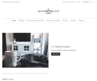 Justknotwood.com(Home Decor and Furniture) Screenshot