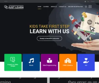 Justlearn.com.au(Log In) Screenshot