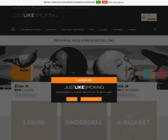 Justlikesmoking.nl(Justlikesmoking) Screenshot