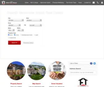 Justlistedvi.ca(Vancouver Island Real Estate Listings and Homes for Sale) Screenshot