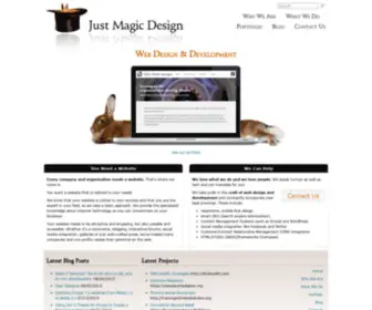 JustmagiCDesign.com(Site under maintenance) Screenshot