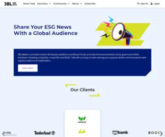 Justmeans.com(Distribute ESG and Sustainability News to a Global Audience) Screenshot