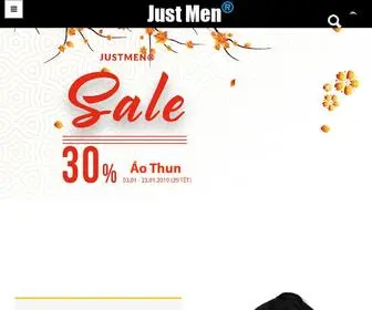 Justmen.vn(Thời trang nam cao cấp) Screenshot