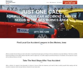 Justmigrate.com(Des Moines car accident attorney) Screenshot