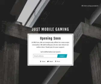 Justmobilegaming.com(Just Mobile Gaming) Screenshot