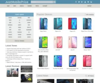 Justmobileprice.com(Mobile phone reviews) Screenshot