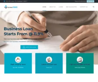 Justmoneyfinance.com(LLoan Services Provider) Screenshot