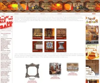 Justmorocco.com(Moroccan Furniture) Screenshot