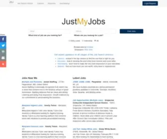 Justmyjobs.com(Justmyjobs) Screenshot