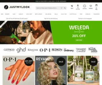 Justmylook.com(Free delivery on your favourite beauty essentials) Screenshot