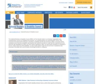 Justonebreak.com(National Business & Disability Council) Screenshot