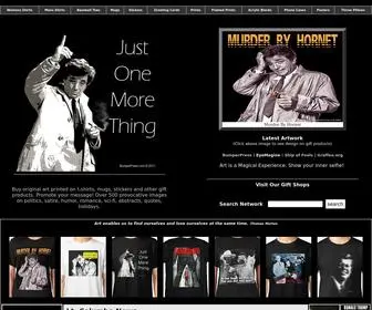 Justonemorething.us(Original Art for Gifts and Apparel) Screenshot