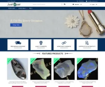 Justopal.com.au(Just Opal) Screenshot