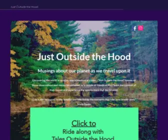 Justoutsidethehood.com(Just Outside the Hood) Screenshot