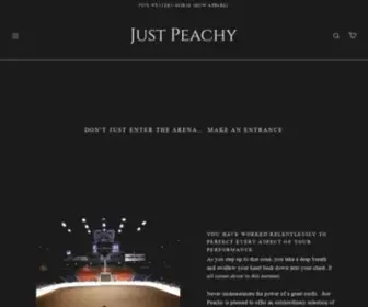 Justpeachyshowclothing.com(Just Peachy Show Clothing) Screenshot