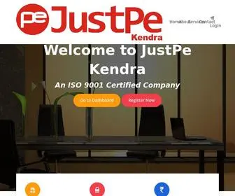 Justpekendra.com(JustPe Kendra) Screenshot