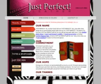 Justperfectleather.com(Justperfectleather) Screenshot