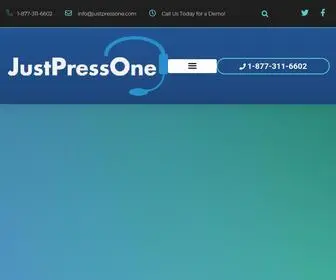 Justpressone.com(JustPressOne) Screenshot