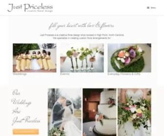 Justpriceless.net(Best Local Florist) Screenshot