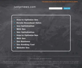 Justprnews.com(Free Press Releases) Screenshot