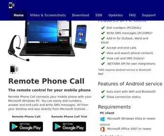 Justremotephone.com(Remote Phone Call) Screenshot