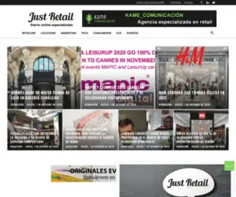 Justretail.news(Justretail news) Screenshot