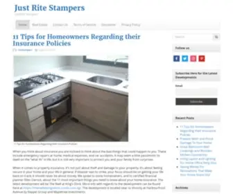 Justritestampers.com(Just Rite Stampers) Screenshot