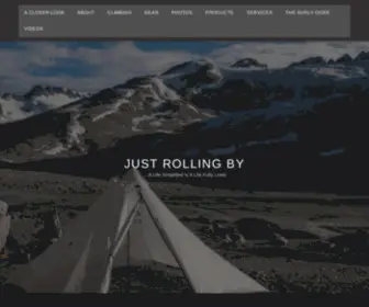 Justrollingby.com(A Life Simplified) Screenshot