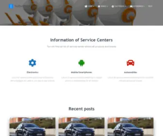 Justservicecenter.com(Front Page) Screenshot