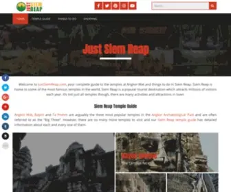 Justsiemreap.com(Your Complete Guide to Siem Reap and Angkor) Screenshot