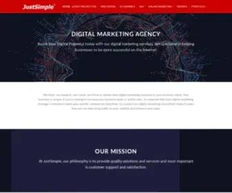 Justsimpledesign.com(Creative Web Design Company) Screenshot