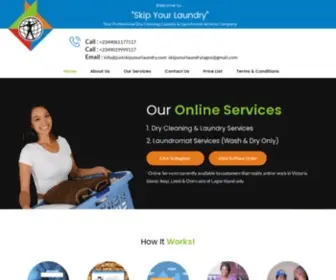 Justskipyourlaundry.com(Skip Your Laundry) Screenshot