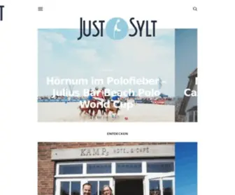 Justsylt.de(SYLT) Screenshot